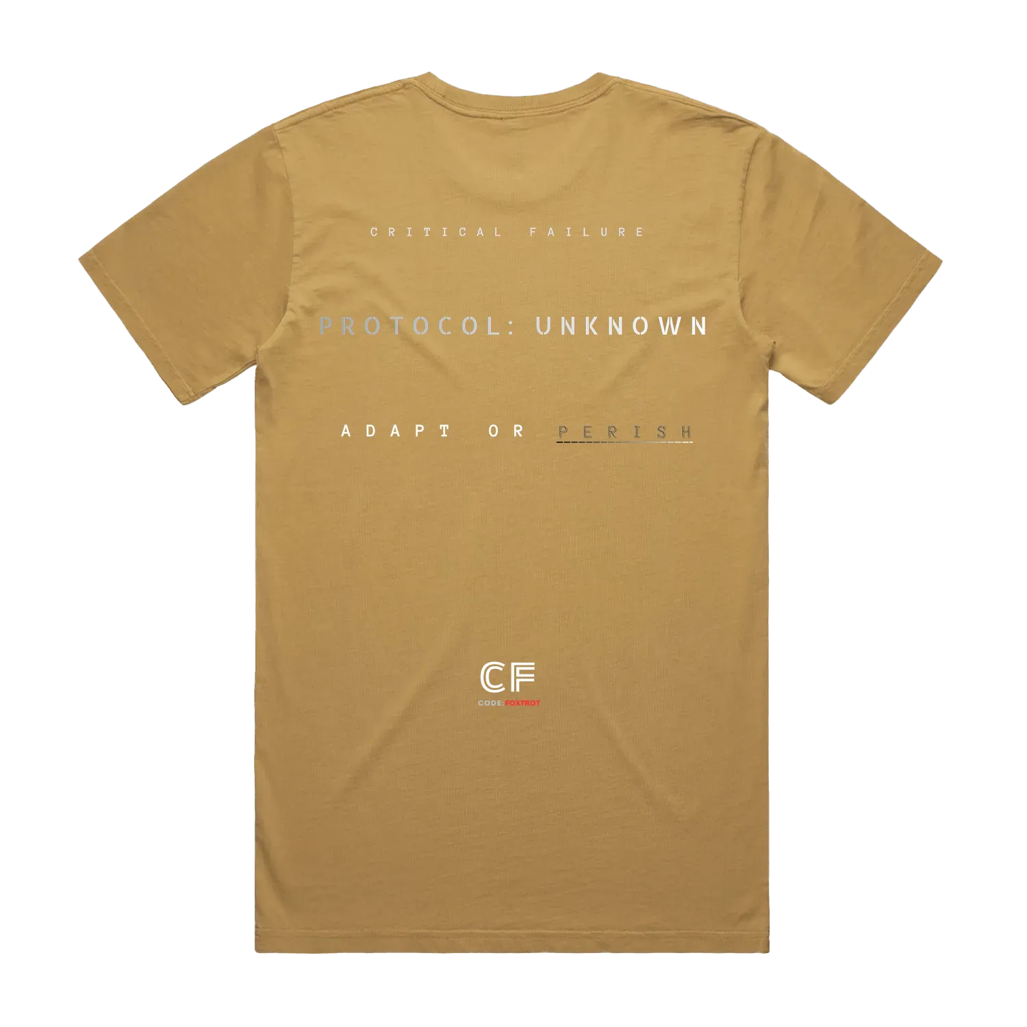 CODE: FOXTROT CRISIS MODE Faded -back 