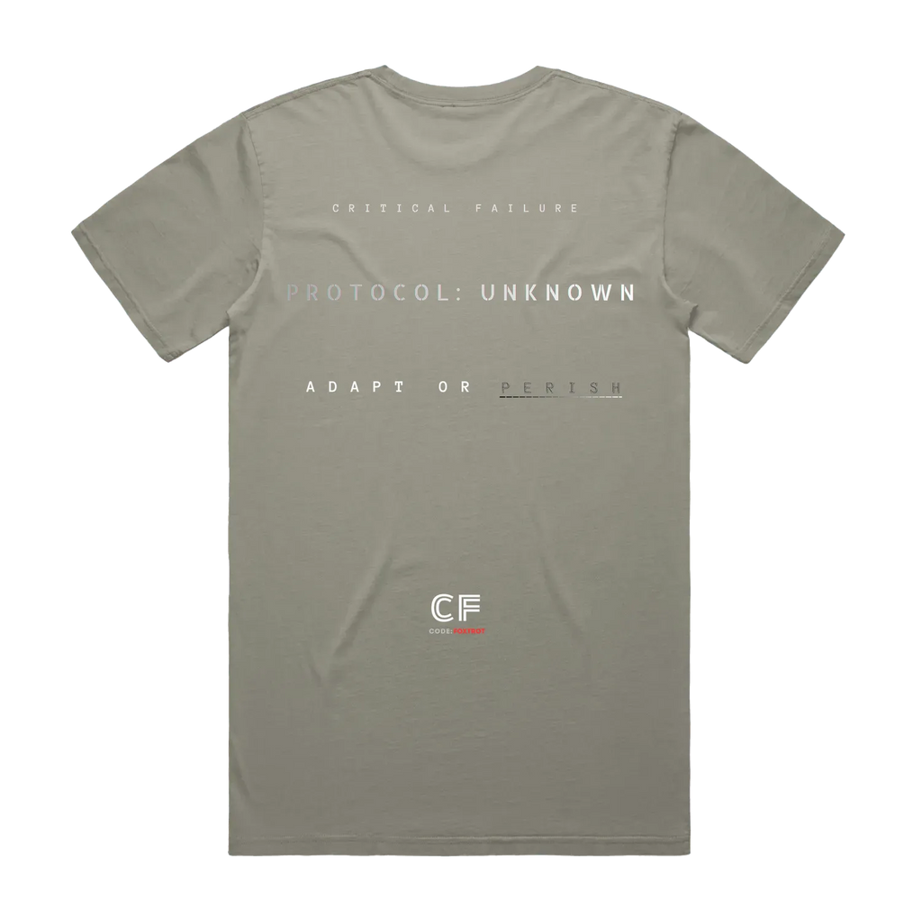 CODE: FOXTROT CRISIS MODE Faded SAGE-back 