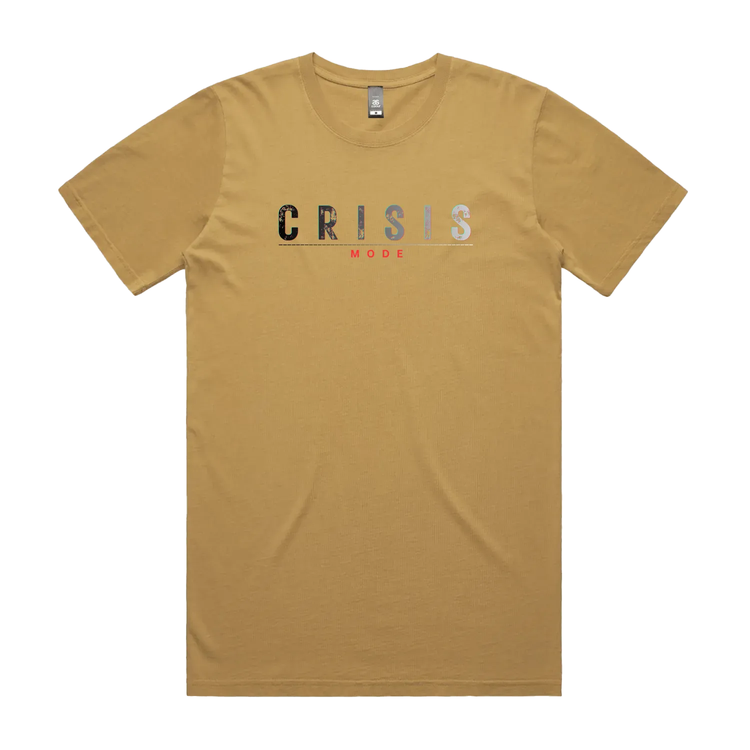 CODE: FOXTROT Crisis Mode Faded Mustard front flat lay