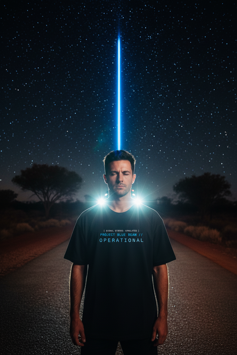 CODE: FOXTROT PROJECT BLUE BEAM — Front