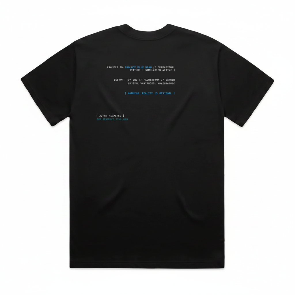 CODE: FOXTROT PROJECT BLUE BEAM — Flat Lay Back