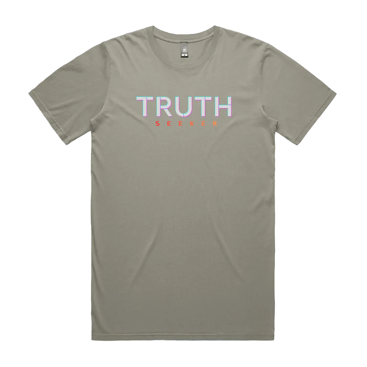 CODE: FOXTROT Truth Seeker Field Op Tee in Faded Dust — front view