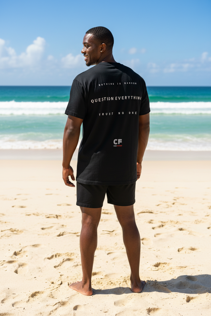 CODE: FOXTROT Truth Seeker Standard Issue Heavyweight Tee in Black — back