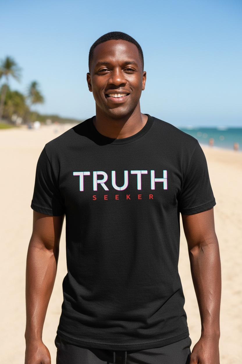 CODE: FOXTROT Truth Seeker Standard Issue Heavyweight Tee in Black — front