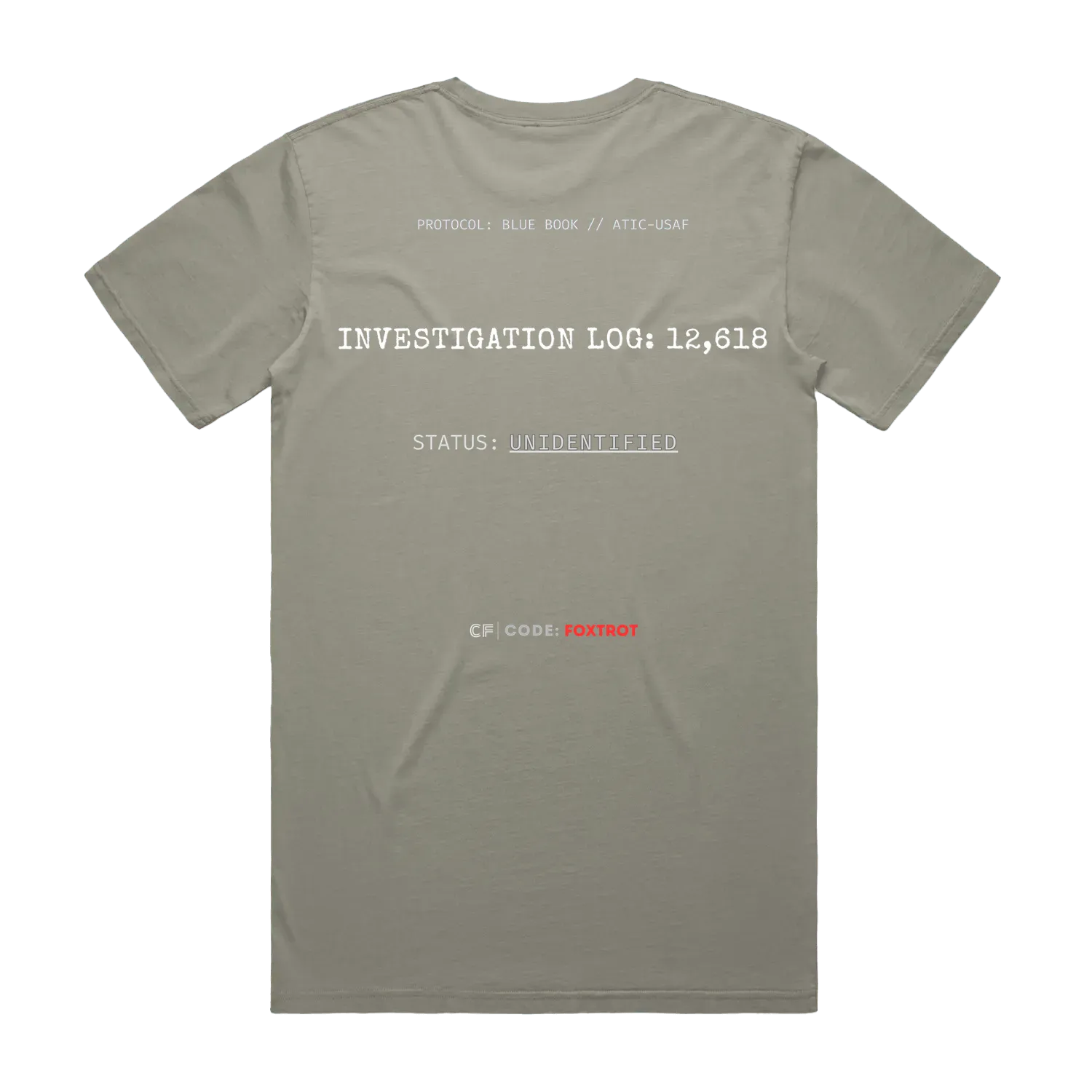 PROJECT BLUE BOOK // Archival Series 01 – Heavyweight Tee (Faded Dust)