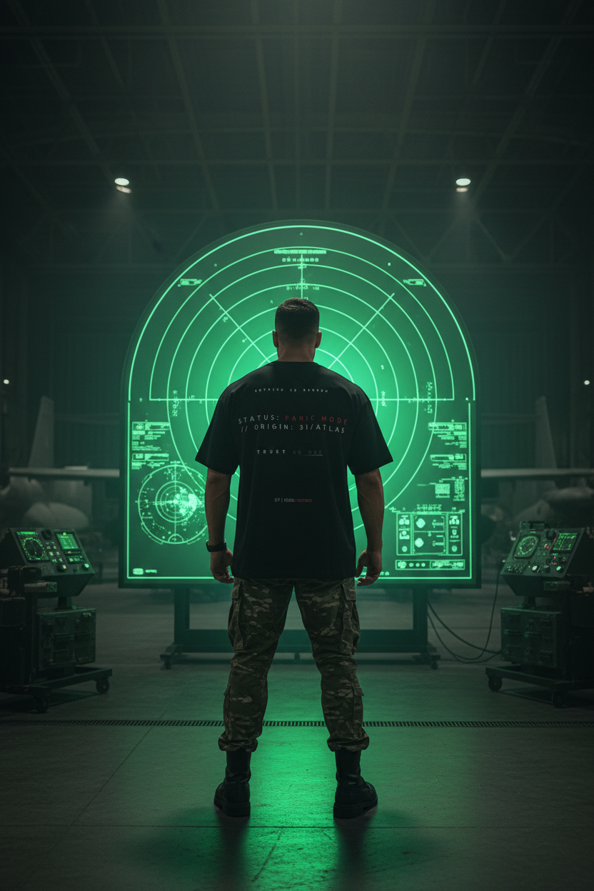 BLACK-OUT PROTOCOL — Radar Back