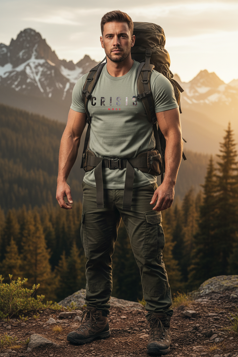 Crisis Mode Sage Hiking Backpack Front